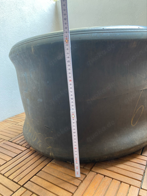 Formel 1 Reifen Dunlop mit Glasplatte - Tisch Bild 6