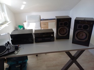 Musikanlage SONY-DUAL-KENWOOD-TECHNICS