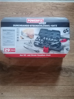 Neu! Powerfix Steckschlüsselsatz 