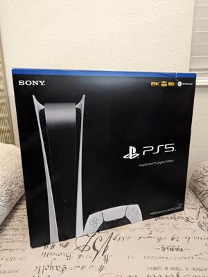 Sony PlayStation 5   Digitale Spielkonsole   Weiß   Ausgezeichneter Zustand