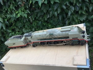 Märklin Lokomotive mit Tender, Spur 0, D331, 7012920, HELLGRAU!