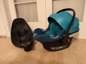 Babyschale   Autositz cybex Anton M i-Size mit Isofix Station 