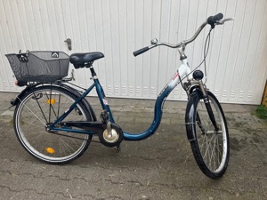 Damen Fahrrad mit niedrigem Einstieg, 26 Zoll