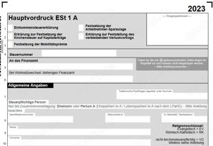 Steuerberatung, z.B. Einkommensteuererklärung von StB