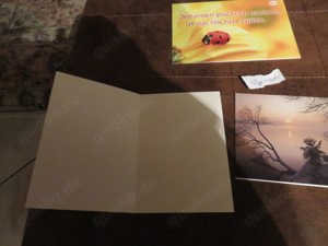 Klappkarten mit Umschlägen zu verschenken Bild 2