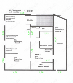 Büro- Gewerbefläche Stadtmitte 