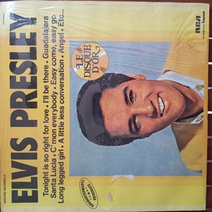 LP  *Elvis Presley    Elvis Presley *Le Disque D Or *Frankreich Pressung *ungespielt