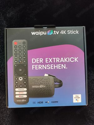 Waipu.TV 4K Stick mit Fernbedienung NEU & OVP