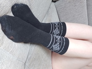 Getragene Socken  und Unterwäsche  Bild 1