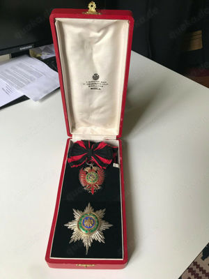 ALBANIEN Großkreuz des Skanderbeg Orden Grand Cross Cravanzola