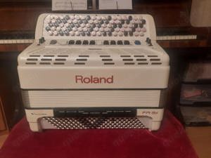 Knopfakkordeon,Akkordeon Roland FR- 3XB.