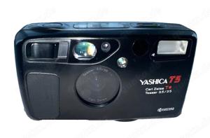 Yashica T5 Analoge Point & Shoot Kamera Tessar T 3,535 mit Film getestet TOP