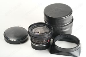 Leitz Leica SUPERANGULONR 421 Nr. 2613799, 2x Deckel, Gegenlichtblende