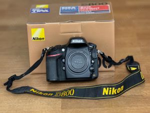 Nikon D800 36.3 MP SLRDigitalkamera (Body)  nur 7.400 Auslsungen
