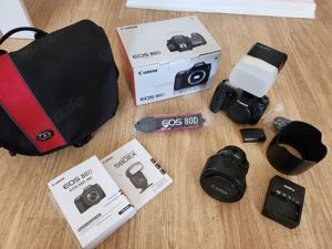 Canon EOS 80D (Kit inkl. EFS 1585 mm) mit hochwertigem Zubehrpaket