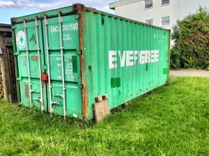 Seecontainer, Lagercontainer 20 Fuß, gebraucht abzugeben