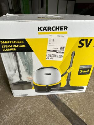 Krcher SV 7 Dampfreiniger 1100 W  GelbSchwarz (1.439410.0) Nie eingeset, OVP