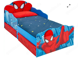 spiderman Kinder bett 70x140