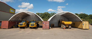 Container-Überdachung | Shield Canopy : Marktführend & Robust