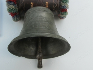 Antike Kuhglocke 1866 Joseph Dengg Almglocke Tirol Almabtrieb Glocke Bronze