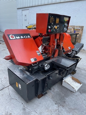 AMADA HA250W Automatic Horizontal Band Saw 1997  # GMT-3201