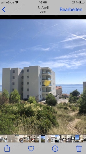 Kroatien Makarska Apartment zu verkaufen 700m zum Strand 