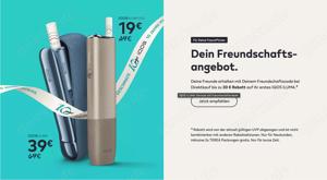 30 Euro IQOS Gutscheincode Rabatt Gutschein Code Angebot Freundschaftscode