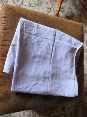 stoff, fliederfarben, zu verschenken