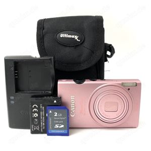 Canon PowerShot ELPH 110 HS PINK Digitalkamera-Bundle-Pixels