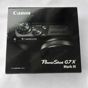 Canon PowerShot G7X Mark III Kompakte Digitalkamera Zoomobjektiv schwarz