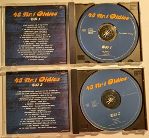 3 CD Box - 48 Nr. 1 Oldies   Sony SMC 508922 2