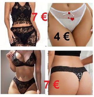 Dessous neu Einzelstücke, Höschen BH-Set