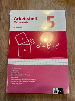 Arbeitsheft mit Lösungsheft Klasse 9 (Arbeitsheft Mathe) 2009