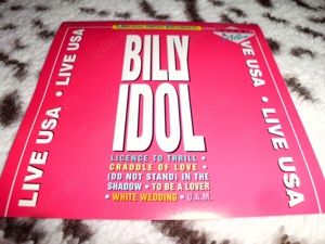 Billy Idol - Live USA - CD Album -  Imtrat - Made In Germany