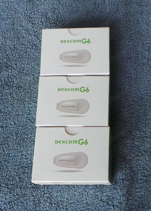 3 Dexcom G6 Transmitter NEU & OVP für 45     MHD abgelaufen 