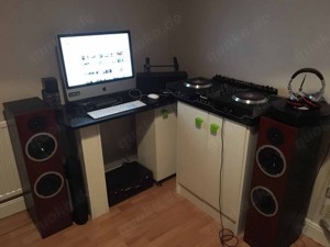 Dj WORKSTATION- Numark NS7fx, iMac 24, Numark RedWawe, Technik Hi-Fi