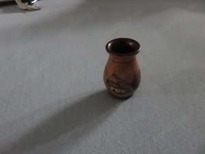 Holzvase zu verschenken