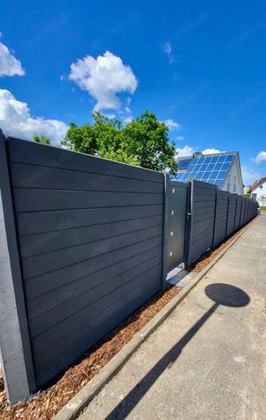 Gartenzaun Moderne Betonzäune Dekorative Betonzäune Sichtschutz Betonzaun aus Polen Bild 9