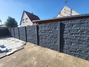 Gartenzaun Moderne Betonzäune Dekorative Betonzäune Sichtschutz Betonzaun aus Polen Bild 3