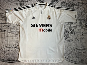 Original Trikot von Real Madrid, Fussball, Adidas, 11 2003, XL