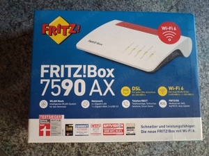 AVM FRITZ!Box 7590 AX V2 WiFi 6 WLAN Router NAGELNEU, OVP und Original versiegelt   ungeöffnet