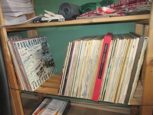 Schallplattensammlung 70er und 80er Jahre bunt gemischt