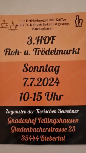 3ter Hofflohmarkt Gnadenhof Fellingshausen