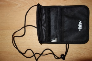 HHV, Neck Pouch, Brustbeutel, schwarz, neu, unbenutzt