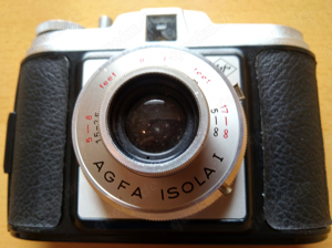  AGFA ISOLA 1 mit Original Bereitschaftstasche Nr. 6043