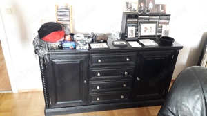 Sideboard schwarz 