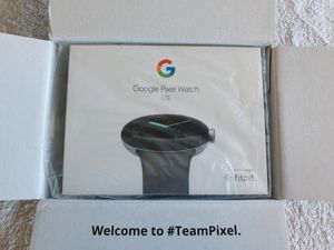 Google Pixel Watch LTE   silver-charcoal   ungeöffnet NEU
