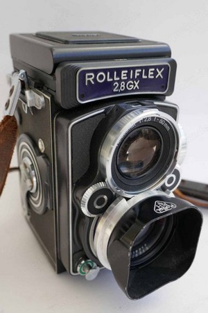 6 x 6 Rolleiflex Kamera 2,8GX, BJ ca.1986, Planar 12,880mm, HFT