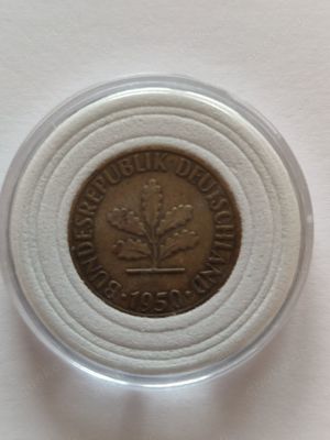 Seltene 5 Pfennig Münze, geprägt in Deutschland