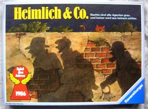 Heimlich & Co Ravensburger Spiel des Jahres unbenutzt